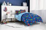 Marvel Super Hero Adventures Twin Bed Set - 4 Pieces