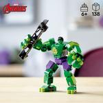 LEGO Marvel Hulk Mech Armor Action Figure Set