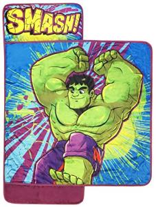 Hulk Smash Nap Mat with Built-in Pillow