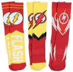DC Comics The Flash Logo Crew Socks - 3 Pack