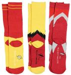 DC Comics The Flash Logo Crew Socks - 3 Pack