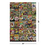 Classic Marvel Comics Covers Collage Poster 24"x36