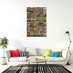 Classic Marvel Comics Covers Collage Poster 24"x36