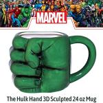 Hulk 3D Sculpted Ceramic Mug - 24 Ounces