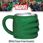 Hulk 3D Sculpted Ceramic Mug - 24 Ounces