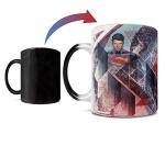 Superman Color Changing Mug - Geometric Design