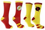 DC Comics Flash & Reverse Flash Crew Socks Set