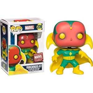 Funko Vision POP! Figure with Marvel Trading Card Bundle