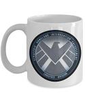 Nick Fury Logo Coffee Mug - 11oz Ceramic