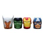Avengers 4-Pack Superhero Mugs Set