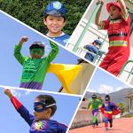 Boys Superhero Muscle Chest Costume Set