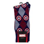 Captain America Argyle Dress Socks for Men
