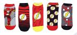 DC Comics The Flash Ankle Socks 5 Pack