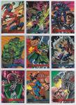 DC vs Marvel 1995 Trading Card Set - 100 Cards