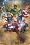 Marvel Avengers Fantastic Wall Poster - Unframed
