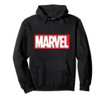 Marvel Classic Logo Distressed Hoodie