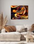 Inner Melody Abstract Marvel Canvas Wall Art