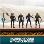 DC Comics Aquaman Volcano Island 4-Pack Action Figures