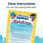 DC Super Friends Matching Game for Kids 3+