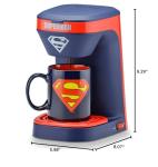 DC Superman Single-Cup Coffee Maker with Mug