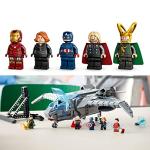 LEGO Marvel Avengers Quinjet Building Toy Set