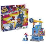 Spider-Man vs. Green Goblin Crane Smash Playset