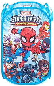 Marvel Superhero Adventures Pop Up Hamper - Spiderman, Iron Man, Captain America & Thor