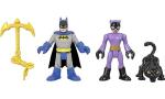 Batman & Catwoman Figure Set for Kids 3-8