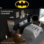 Batman DC Comics Microfiber Reversible Comforter, Queen