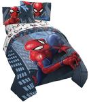 Spiderman Twin Bed Set with Reversible Comforter
