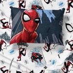 Spiderman Twin Bed Set with Reversible Comforter