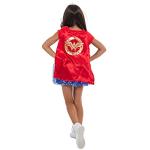 Wonder Woman Big Girls 4 Piece Costume Set