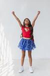 Wonder Woman Big Girls 4 Piece Costume Set