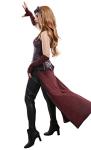 Women’s Superhero Sleeveless Coat Costume Set