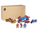 Marvel Super Hero Adventures Figure and Vehicle Set