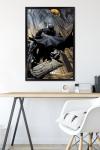 DC Comics Batman Lurking Wall Poster - Framed
