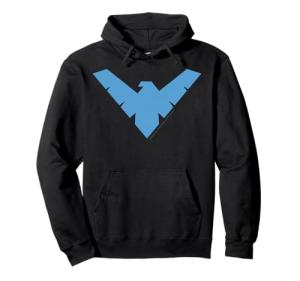 Nightwing Classic Logo Pullover Hoodie for Fans