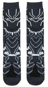 Black Panther Blue Character 360 Crew Socks