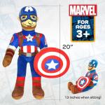 Captain America Plush Pillow Buddy for Toddlers
