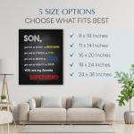 Marvel Superhero Wall Art - My Favorite Son