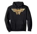 Wonder Woman Logo Pullover Hoodie for Fans