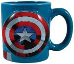 Captain America Ceramic Soup Coffee Mug, 20 oz