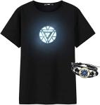 Tony Stark Arc Reactor T-Shirt for Adults