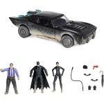 Ultimate Batman Action Figures Set with Batmobile