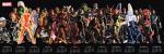 Alex Ross Marvel Oversized Wall Calendar 2024