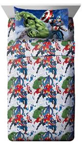 Marvel Avengers Twin Sheet Set – 3-Piece Bedding