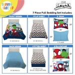 Spidey & Friends Kids Comforter Set - 7 Pieces