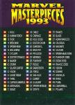 1993 Marvel Masterpieces Series II Trading Card Set
