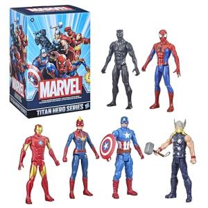 Marvel Titan Hero Action Figure Multipack - 6 Pack