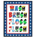 Superhero Bathroom Wall Art Print - Unique Decor